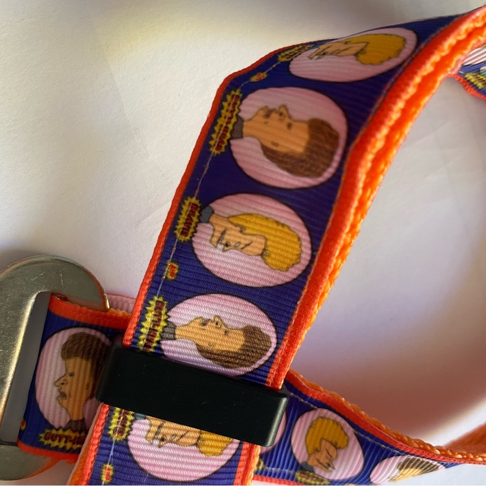 Beavis and butthead cartoon dog leash limited edition pet supplies car seatbelt